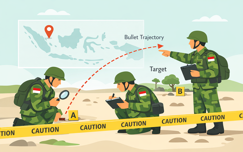 Insiden Peluru Nyasar di Gresik Jadi Sorotan, Uji Balistik Diperluas untuk Ungkap Fakta