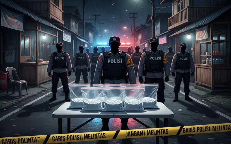 Operasi Antik Rinjani 2025 Ditutup, Polda NTB Amankan 165 Orang Terkait Peredaran Narkoba