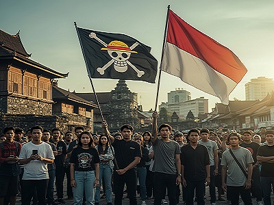 Fenomena Bendera One Piece di Indonesia: Makna, Pro Kontra, dan Polemik Politik Fenomena Bendera One Piece di Indonesia: Makna, Pro Kontra, dan Polemik Politik