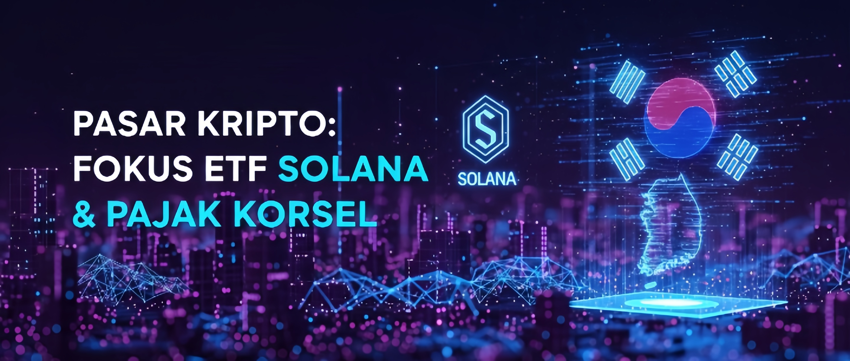 Keputusan ETF Solana dan Isu Pajak Kripto Korea Jadi Sorotan Utama Pasar Kripto Hari Ini