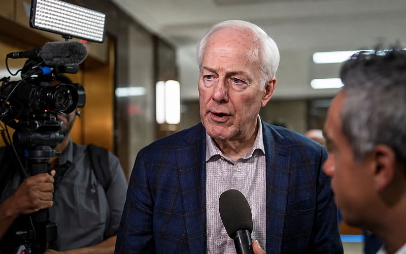 John Cornyn Yakin Bisa Menang Meski Trump Dukung Ken Paxton di Pemilu Texas