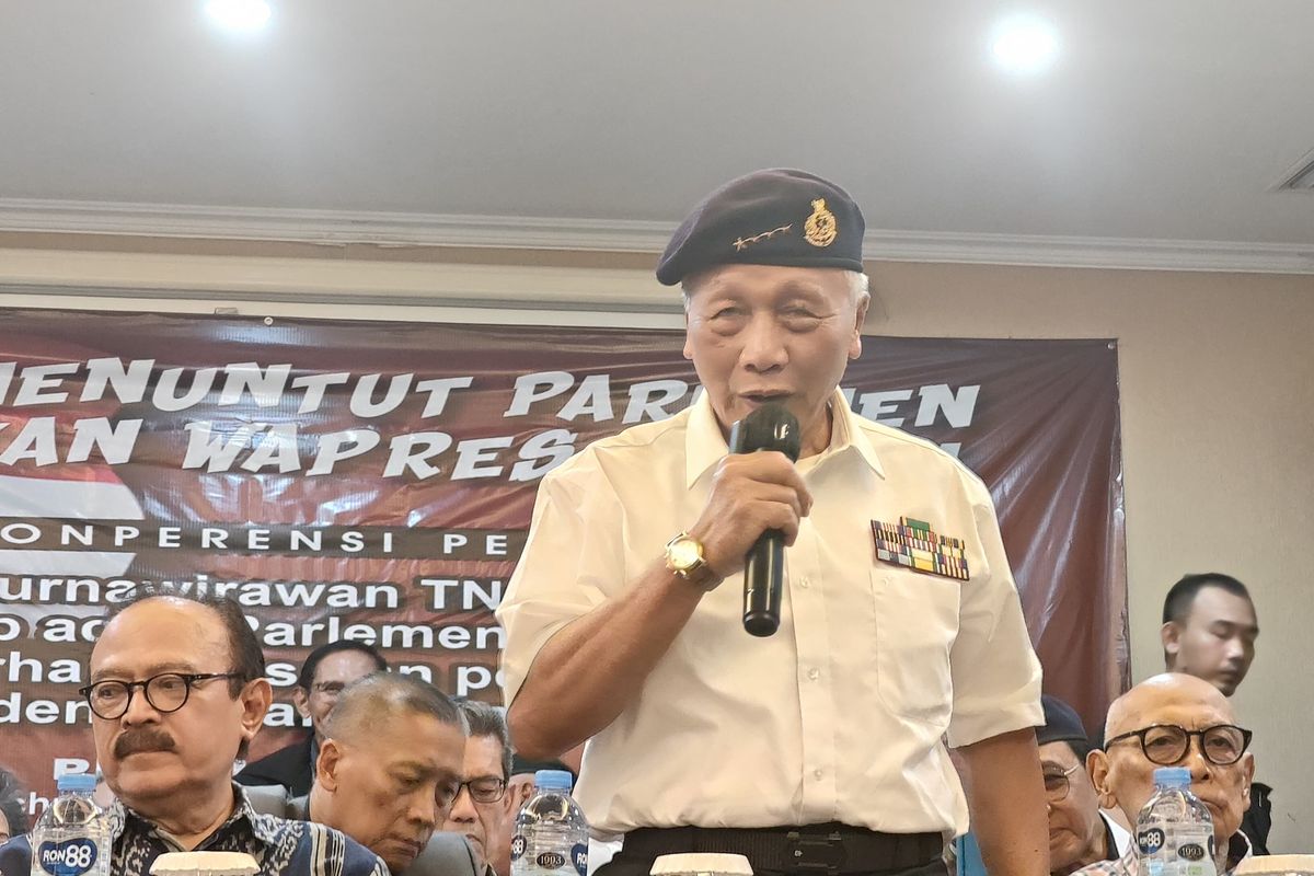 Pensiunan TNI Serukan Pemakzulan Wapres Gibran, Minta Presiden Prabowo Tindaklanjuti
