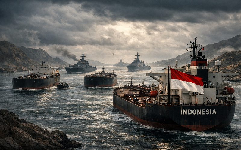 Akses Selat Hormuz Dibatasi, Indonesia Masih Tunggu Kepastian Izin dari Iran
